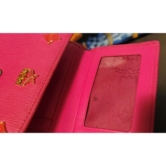 MCM Double Snap Tri-Fold Wallet with Charms EUC - Picture 11 of 11